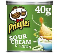 Pringles Sour Cream & Onion Crisp Cans, 12x40g