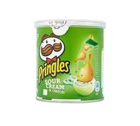 Pringles Sour Cream & Onion Crisps Tub Multipack, 12 x 40 g