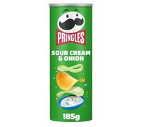 Pringles Sour Cream & Onion Crisps 185g