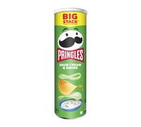 Pringles Sour Cream & Onion Crisps, 200g