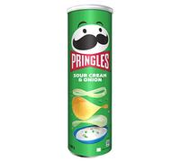 Pringles Sour Cream & Onion Crisps Can, 200g