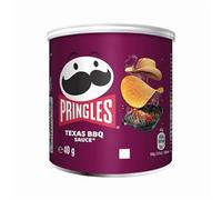 Pringles Texas BBQ Sauce Potato Chips 40 g (Pack of 12) (Packaging may vary)