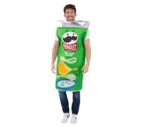 Pringles Unisex Adult Sour Cream & Onion Can Costume
