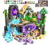 Prinhero Magnetic Blocks - 150 PCS Magnetic Building Blocks Tiles Stacking Construction Toys STEM Sensory Toys for Toddlers Kids Boys Girls Ages 3 4 5 6 7 8 9 10 Birthday Gifts All-Season detachable