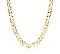 PRINS JEWELS 14 Carat / 585 Yellow Gold Unisex Curb Chain - Width 5.50 mm - Available in Various Lengths (45)