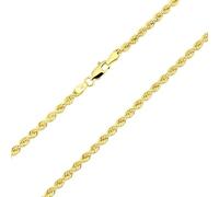 PRINS JEWELS 18 carats / 750 Gold rope chain yellow gold width 3 mm - Unisex (50)