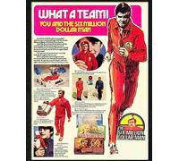 Print 1 179 six million dollar man 1970s