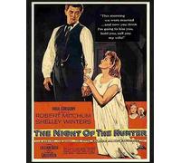 Print 1 4 night of the hunter movie poster