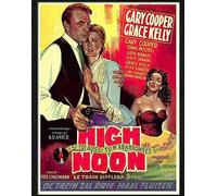 Print 1 high noon gary cooper grace kelly movie poster