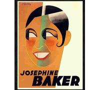 Print 1 josephine baker jean chassaing jazz poster 1931