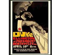 Print 1 K duke ellington jazz poster