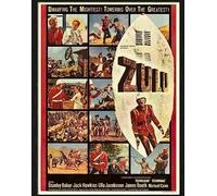 Print 1 K zulu movie poster 1956
