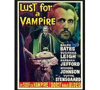 Print 1 lust for a vampire hammer films horror movie poster
