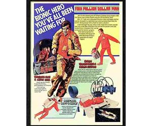 Print 1 six million dollar man 1970s