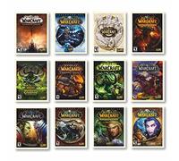 Print A To Z - World Of Warcraft Wall Art Poster Prints, UNFRAMED Set Of 8 (8x10) Inches, World Of Warcraft Poster for Boys Room, Game Wall Art