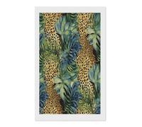 Print Animal Leopard Print Jungle Diamond Painting Kits Full Drill for Adults Round Paint with Diamond Pictures Gem Art DIY Personalized Diamonds Art Photo Wall Art for Living Room Decor Gift