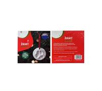 Print Bauble - Make Memories With Your Pet Using This Print Bauble - A Sweet And Seasonal Keepsake - Includes: Plaster, Circle Mould, Rolling Pin, Hole Punch, Ribbon