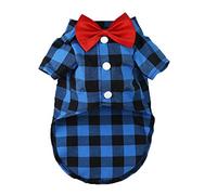 Print Dog Shirt, Breathable Cotton Summer Tee for Large Breeds, Non-Fade Vivid Design for Pug French Bulldog Corgi, Girl Puppy Outdoor Apparel