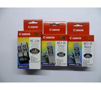 Print head Canon BC-21e + 2 cartridges BCI-21 C BK BC-21