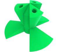 Print It Uk Desktop Dart Holder - Tabletop Stand for 3 Steel or Soft Tip Darts - Compact Dart Display Rack for Desk, Bar, or Game Room - Durable Organizer for Dart Players (Green)