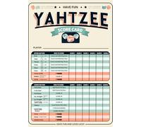 Print It Uk Yahtzee Score Sheets - 50 Loose Double-Sided A5 Sheets (600 Games Total) - Full Color, 150gsm Premium Paper - Score Cards for Yahtzy, Yatzee & Dice Games
