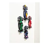 Print It3D, Pack Of 4, Vertical Wall Mount (Facing Upwards) for LEGO F1 Speed Champions 2025 - 3D Printed Display Bracket