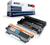 Print-Klex Compatible Toner with Drum for Brother DR2200 & TN2010 HL 2130 HL 2130 R HL 2132 HL 2132 R HL 2135 W DR 2200 DR-2200 TN 2010 TN-2010 Colourless Black - Office Pro Series