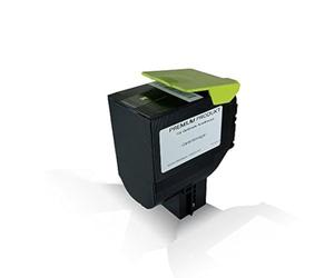 Print-Klex Compatible with Yield Toner Cartridge Black 4.000 Pages for Lexmark CS310dn CS310n CS410dn CS410dtn CS410n CS510de CS510dte 70C2HK0 Black Black