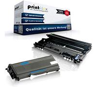 Print-Klex GmbH & Co.KG Office Plus Series Compatible Toner Cartridge & Drum for Brother TN2120 & DR2100 DCP 7030 DCP 7032 DCP 7040 DCP 7045 N TN-2120 TN 2120 DR-2100 DR 2100 Colourless Black