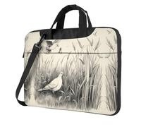 Print Laptop Bag, Briefcase For Women, Computer Bag, Messenger Bag,For Office Travel Business, Black, 14 inch