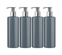 Print Maniacs 500ml Dispenser Pump Grey PET Plastic Bottle With Silver Lotion Pump - Mrs Hinch Customisable DIY Refillable Bathroom Hand Soap Bottle (4)