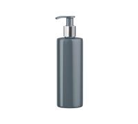 Print Maniacs 500ml Grey PET Plastic Dispenser Pump Bottle With Silver Lotion Pump - Mrs Hinch Customisable DIY Refillable Bathroom Hand Soap