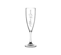 Print Maniacs Champagne Premium Clear Flute Glass Bride Groom Mr Mrs Wedding Maid Honour Wine Cocktail Prosecco Celebrations Gift (Grey, Mother of Groom)
