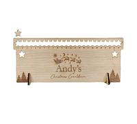 Print Maniacs Christmas Countdown Advent Calendar Reindeer Personalised Children Kid Gift Perfect For Children Kids Boys Girls Fun Gift