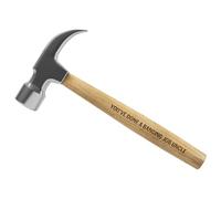 Print Maniacs Fathers Day Hammer Personalised Birthday Laser Engraved Novelty Dad Daddy Grandad Uncle Trophy Gift Banging Job (Claw Hammer, Uncle)