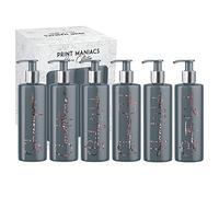 Print Maniacs Grey Mrs Hinch Inspired Personalised 500ml Pump Bottles Bathroom Lotion Kitchen Set Shampoo Conditioner Body Wash F2 (Rose Gold, Set of 6)