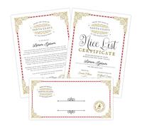 Print Maniacs Personalised Letter from Father Christmas/Santa - Custom Name, Message & Gift Options - Unique Christmas Keepsake for Kids