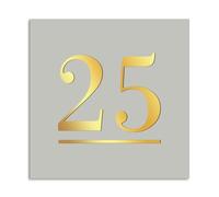 Print Maniacs Personalised Outdoor House Sign - Large 3D Address Plaque, Custom Laser Cut Door Number and Street Name Plate, Modern Contemporary Perspex Weatherproof House Number Sign for Front Door