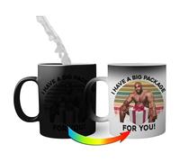 Print Maniacs Retro I Have a Big Package for You Barry Wood Magic Mug | Funny Novelty Magic Mugs for Coffee Tea 330ml