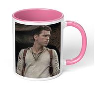 Print Maniacs Tom Holland Mug Gift Christmas Birthday Funny Celebrity Coffee Tea Present Gift for Him Her (Pink Fill)