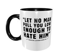 Print Mug I Have A Dream Martin Luther King Jr. Day Exquisite Office Coffee Mug Large Handle Friends Ceramic Tea Cup 11Oz