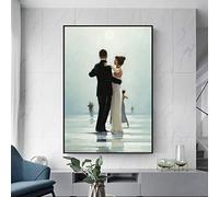 Print on Canvas Dance Me to the End of Love Paintings Poster Wall Art Picture Graphic for Living Room Home Design Decor 70x100cm Frameless