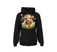 Print Shirts You think it, we print it Printshirts Highland Cow Hoodie - Scottish Cow Lover Gift for Women, Oversized Hoodie with Farm Vibes, Cozy Pullover Jumper