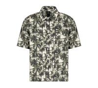 Print Woven Short-Sleeved Shirt - male - Armani Exchange - Short Sleeve Shirts - Multicolor - XL - Shirts XL