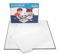 Print Your Own Board Game - 1 Game Board (41.3 cm x 41.3 cm) with Printable Sticker Sheets - Create Your Own Board Game, DIY Family Board Games