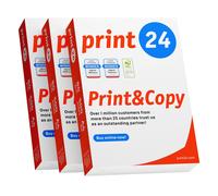 print24 Printer Paper Copy Paper 1, 500 Sheets Premium White PEFC Certified | Size: A4 print24 White A4