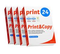 print24 Printer Paper Copy Paper 2, 000 Sheets Premium White PEFC Certified | Size: A4 print24 White A4