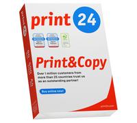 print24 Printer Paper Copy Paper 500 Sheets Premium White PEFC Certified | Size: A4 print24 White A4