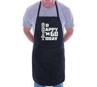 Print4U Apron Funny 60th Birthday Gift For Men & Ladies Turning 60 Present