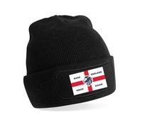 Print4U Beanie Hat Make England Great Lion St George Cross Patriot English Pride Black